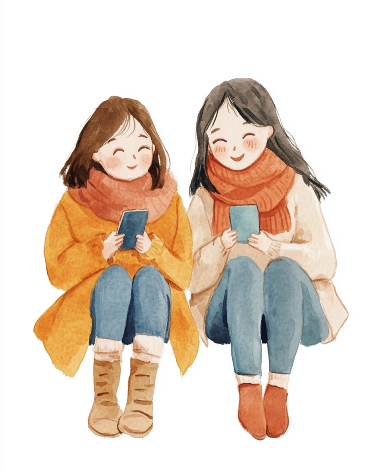 u6327374328_two_Korean_middle_school_friends_sitting_close_to_e881c5be-85bc-4686-bbfd-af7dd78e9cc6_3